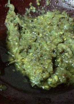 Sambal ijo ala padang