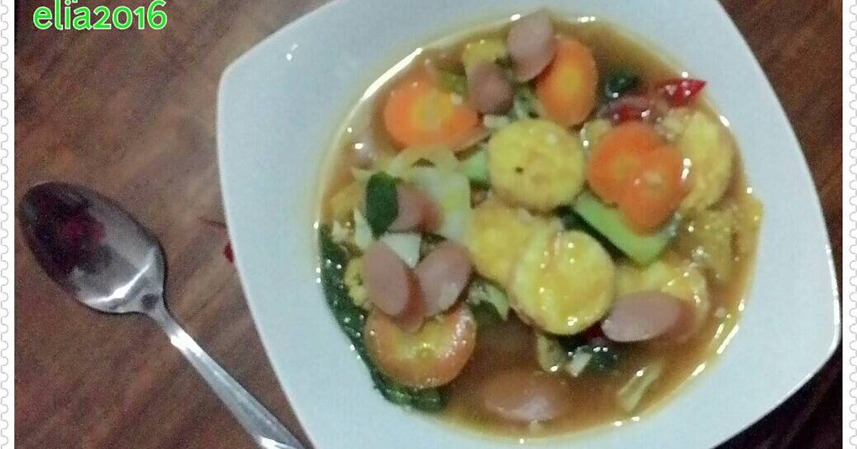 66 resep sapo tahu sosis enak dan sederhana - Cookpad