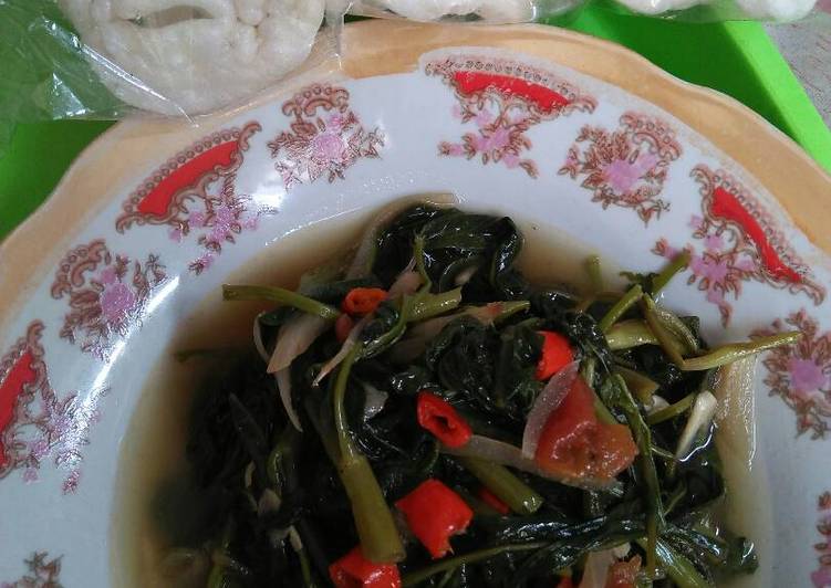 resep makanan Tumis kangkung sederhana