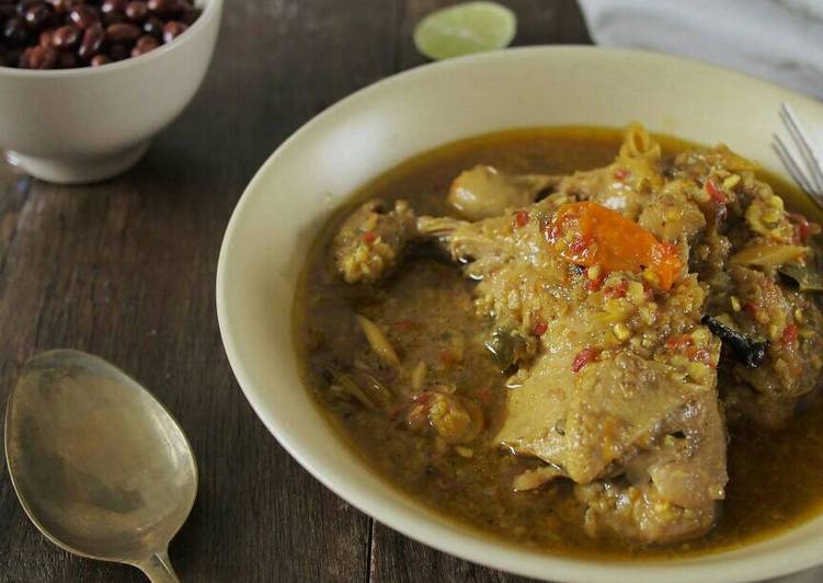 resep masakan Ayam Betutu Kuah