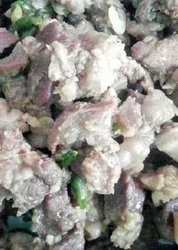 Daging tumis asam simple