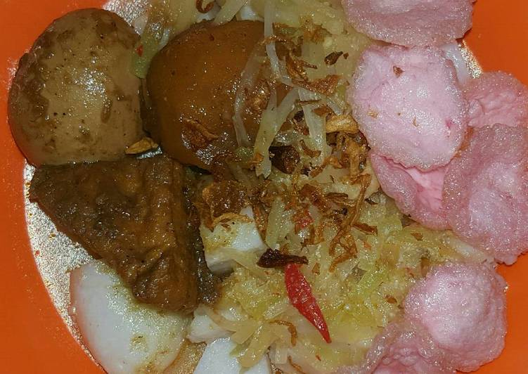 resep masakan Kuah Lontong Sayur Betawi