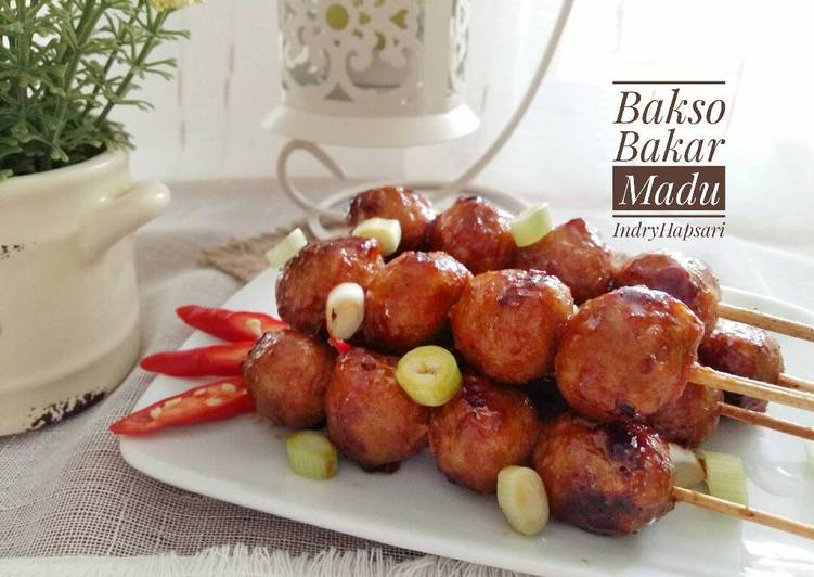 gambar untuk resep Bakso Bakar Madu #pr_recookolahanbakso