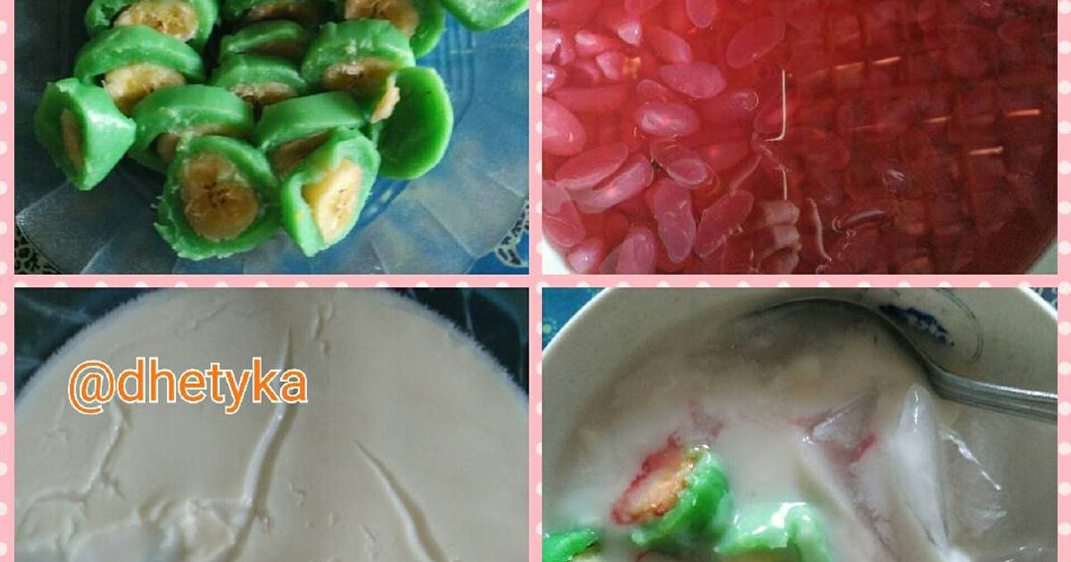 Resep Resep Es Pisang Ijo ala Tyka