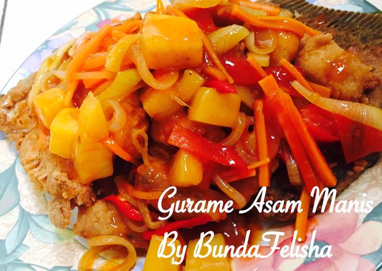 resep makanan Gurame Asam Manis