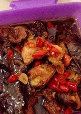 Ayam kecap pedas