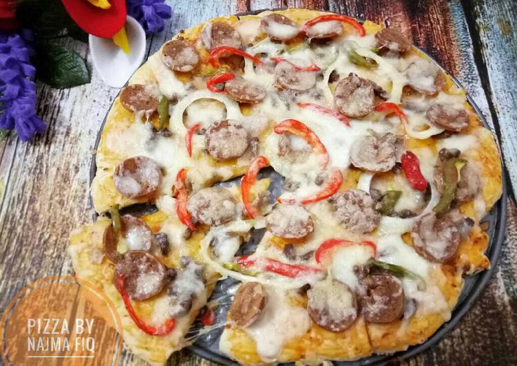 gambar untuk resep makanan Pizza