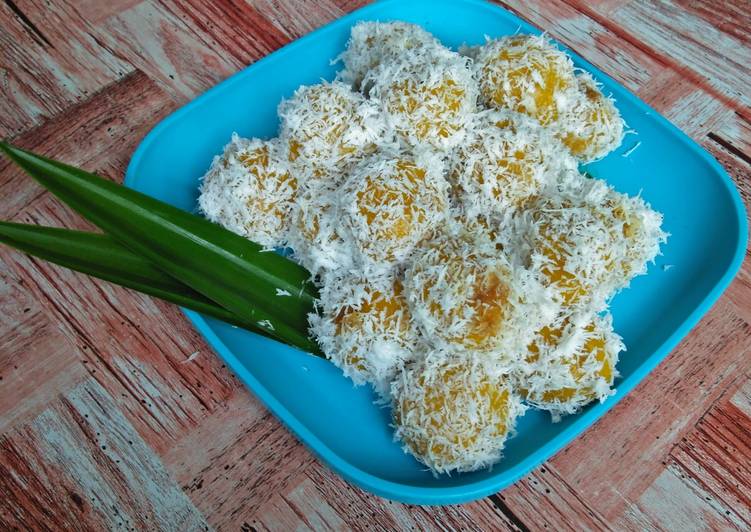 Kelepon labu kuning recipe main photo