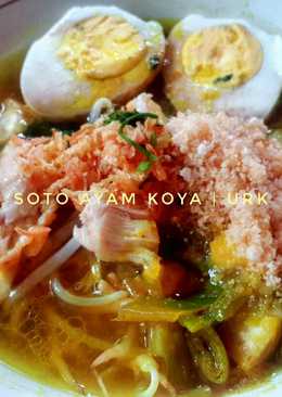 Soto ayam koya