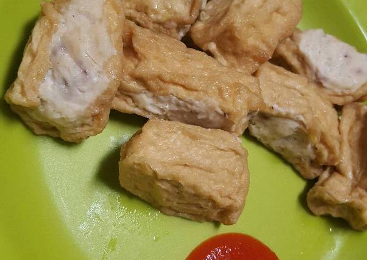 Resep Bakso tahu ayam Kiriman dari indri yuni