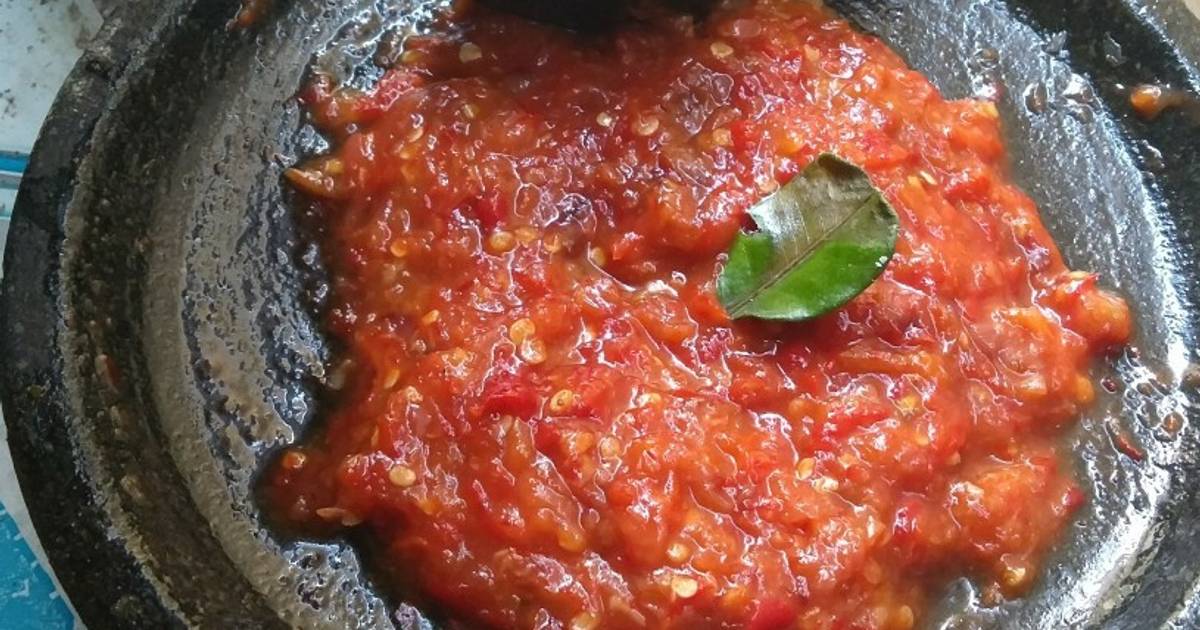 235 resep sambal  tomat  goreng  enak dan sederhana Cookpad