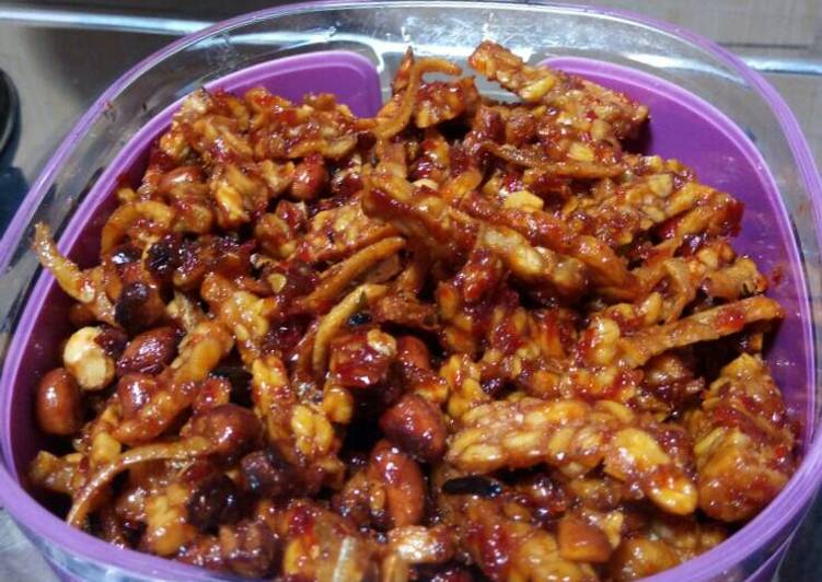 resep masakan Sambel tempe kering