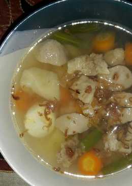 Sayur sop simple