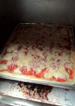 Pizza dg dough tipis dan renyah