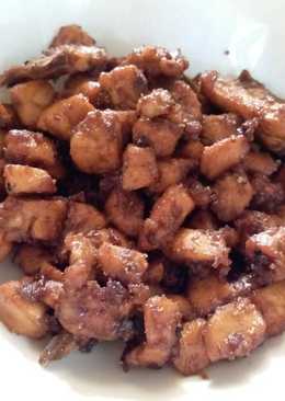 Sate ayam goreng