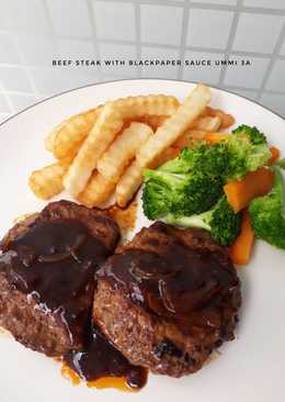 Beef Steak With Blackpaper Sauce Ala Ummi 3A