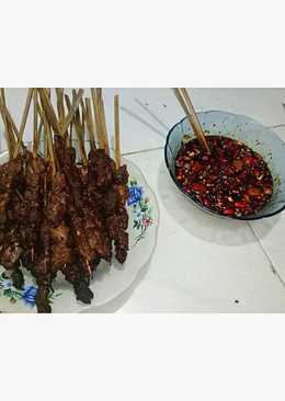 Sate kambing sambel kecap
