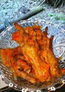 Ceker ayam balado