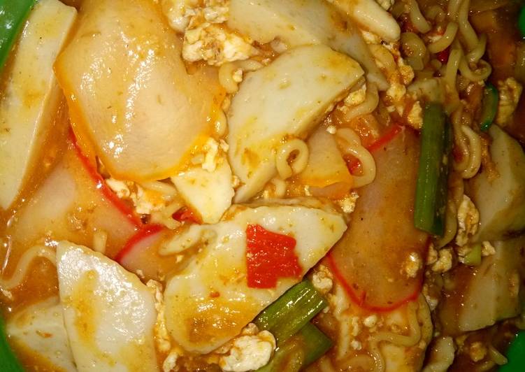 Seblak Mie Otak-Otak recipe main photo