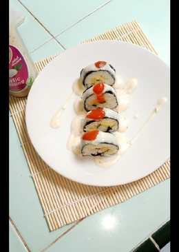 Sushi roll rumahan #BikinRamadanBerkesan
