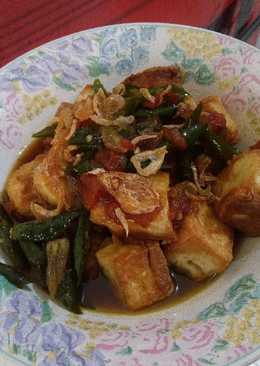Tahu gejrot ala rumahan