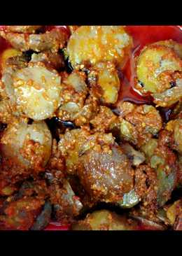 Semur Jengkol Pedas / Jengkol Balado / Sambalado Jengkol