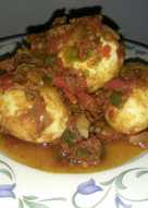 Telur bulat balado ala mami ella