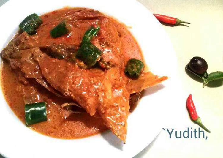 resep Gulai Kepala Kakap Pedas