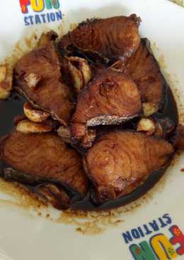 Ikan tenggiri goreng kecap