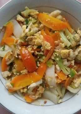 Capcay sayur sederhana