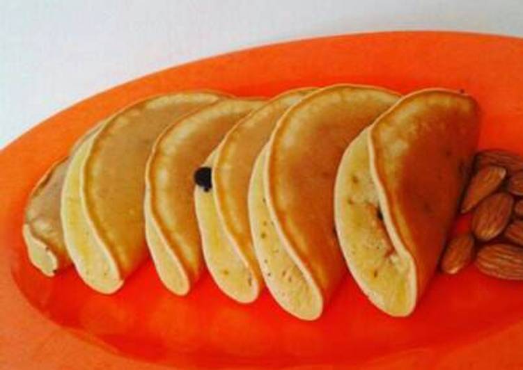 Resep Pancake Coklat Almond - Kurree Piadji