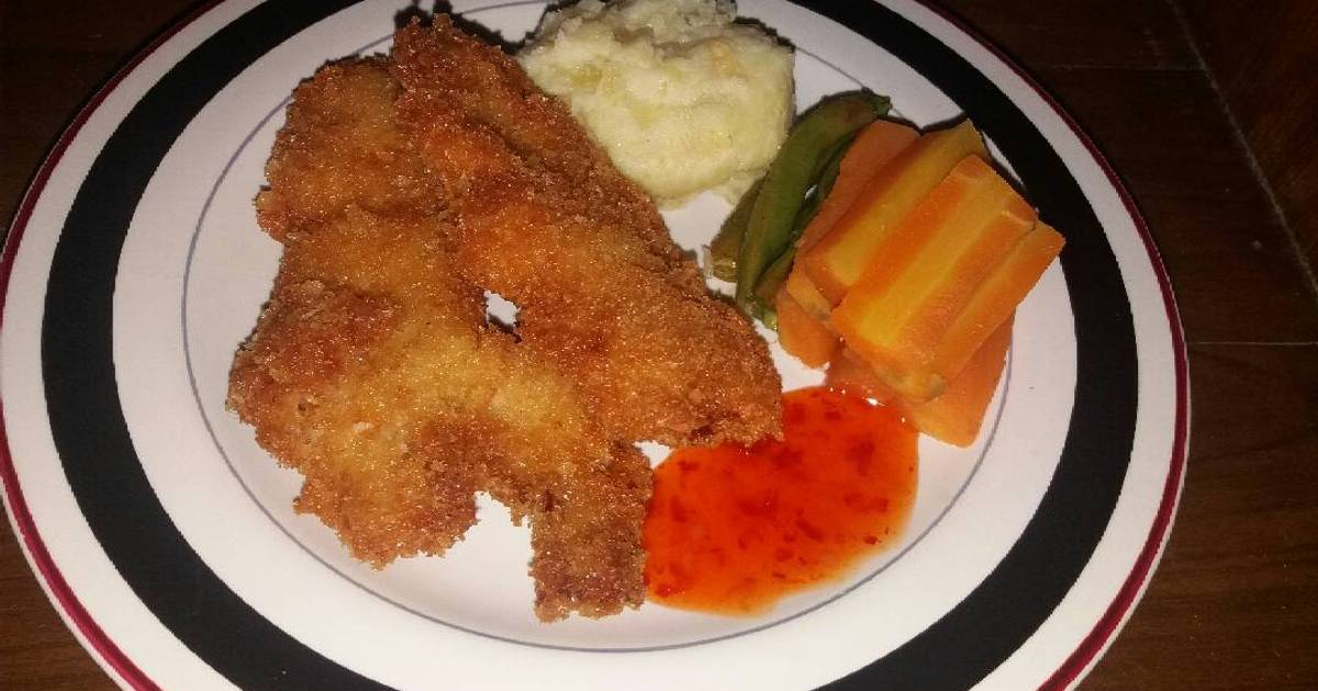 Resep Chicken Katsu with Mashed Potato oleh Anisa 