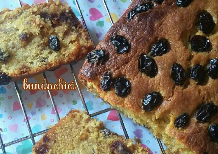 resep lengkap untuk Banana Dates ButterCake