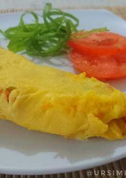 6. Simple Vegetables Omellet