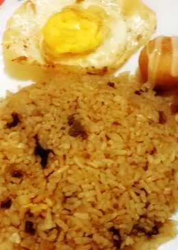 Vegetable Fried Rice with Takoyaki