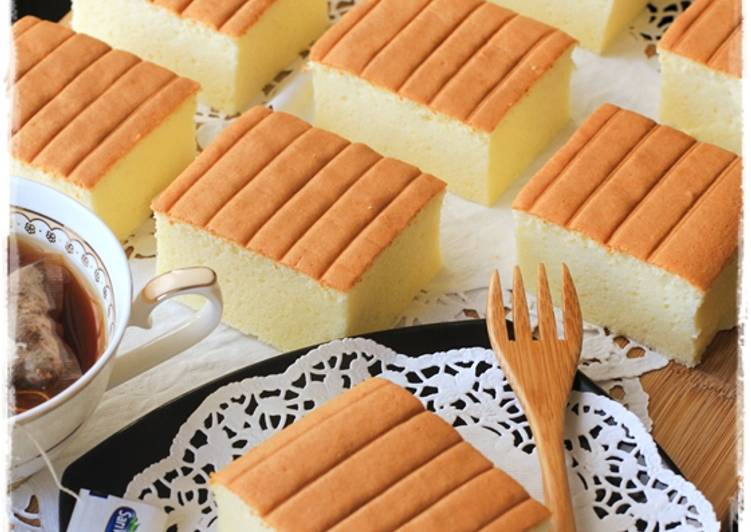 gambar untuk resep makanan Ogura Cake Cheese Cottony Cake