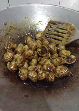 Kerang Dara kulit bumbu sederhana