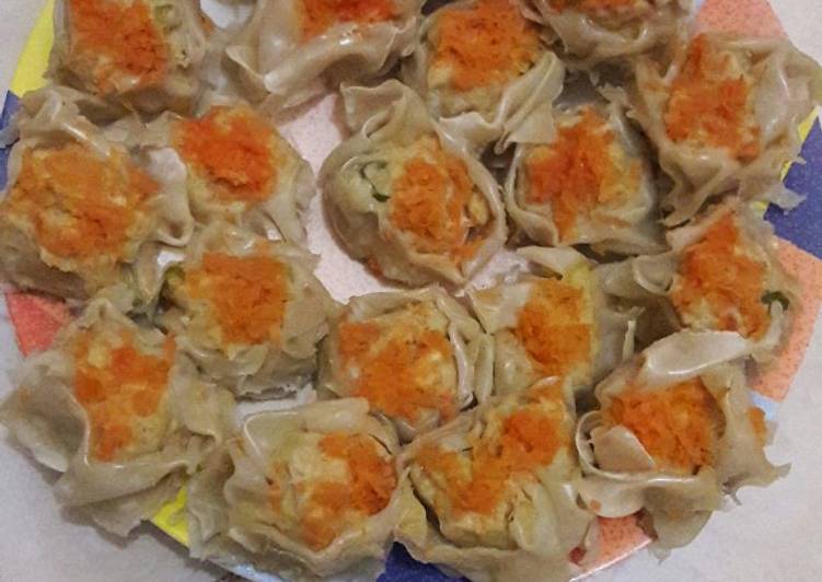 resep lengkap untuk Siomay ayam ala dimsum??