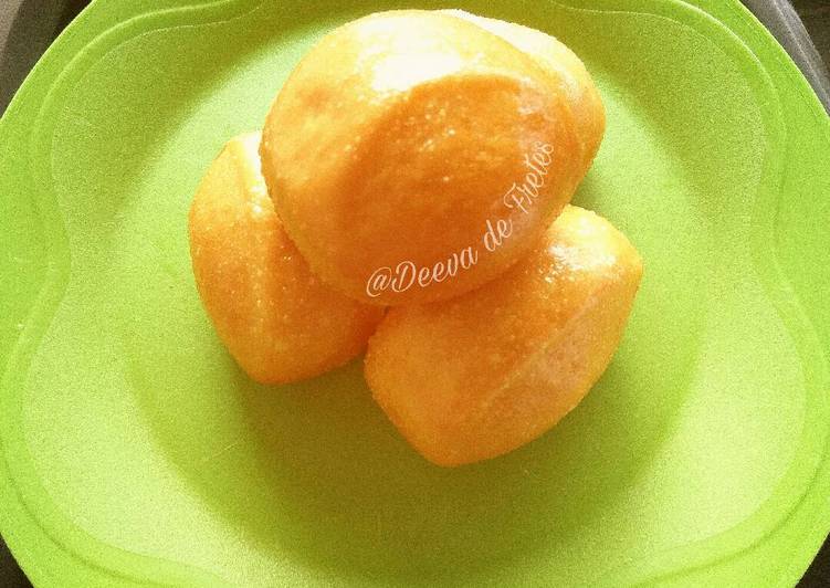 gambar untuk resep Mini Milk Golden Mantou