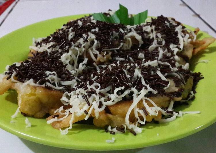 resep Pisang goreng coklat keju yummy ????