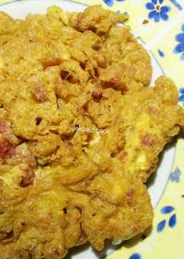 Kornet Telur Dadar Crispy