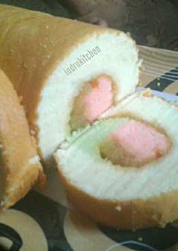 Bolu gulung Tepung Beras ala chiffon cake #PR_anekaChiffon