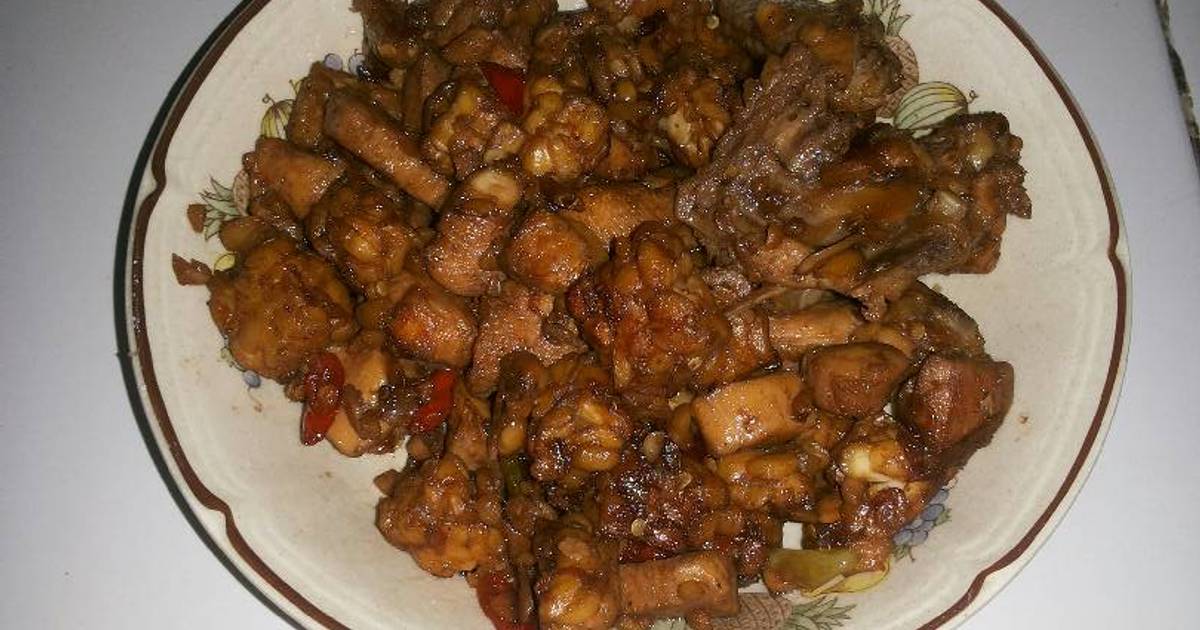 Resep Ayam Tempe Kecap ala Suci Nurwulan