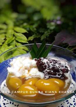 Bubur biji salak,Bubur susmsum,Ketan hitam