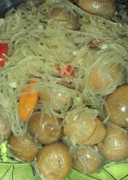 Tumis Bihun Pindang Telur Puyuh