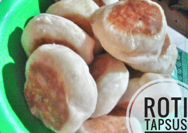 resep makanan Roti TapSus (Roti Tape Susu Eggless, No Use mixer and oven)
