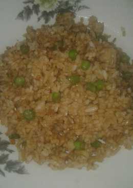 Nasi goreng buncis simple