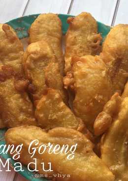 Pisang goreng madu
