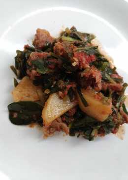 Tumis kucai balado daging