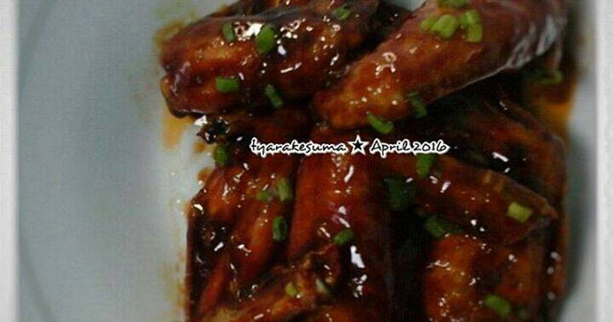 Resep Chicken wings ala Tyara Kesuma